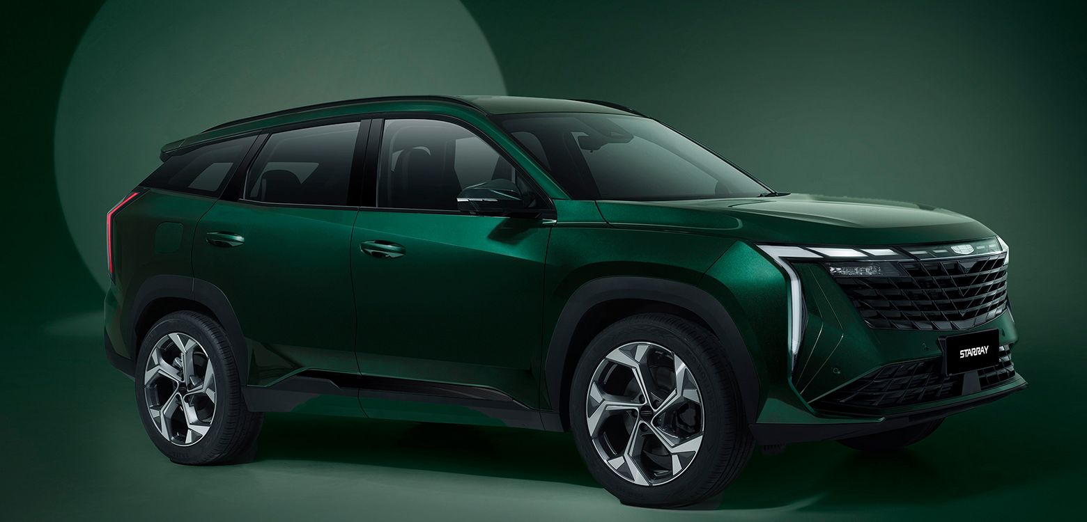Geely Starray — floating roof body