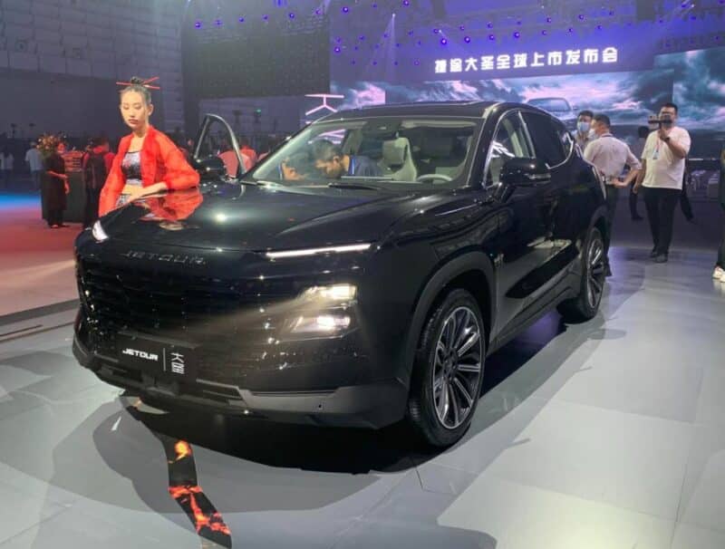 Jetour Dashing - launch floor debut