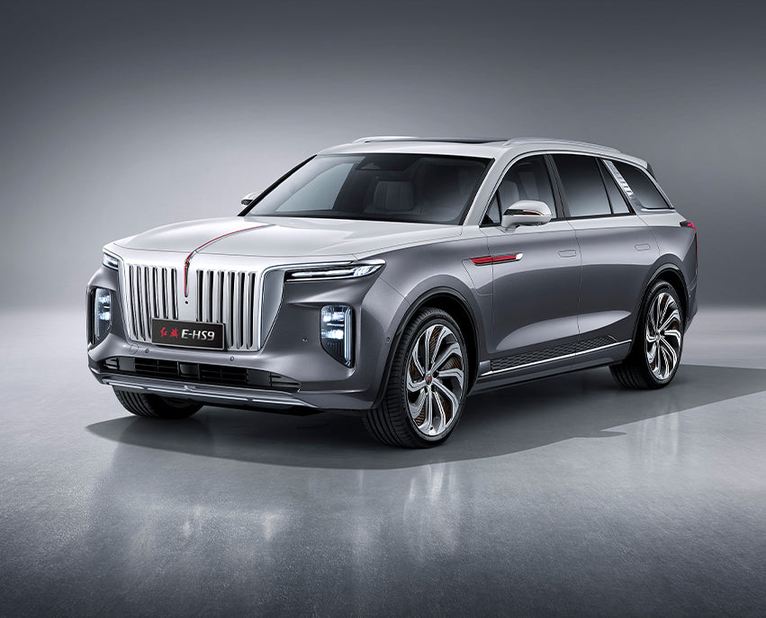 Hongqi E-HS9 panoramic sunroof official UAE dealer image