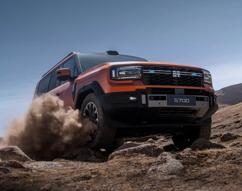 Jetour G700 (Zongheng G700) — SUV available in the UAE