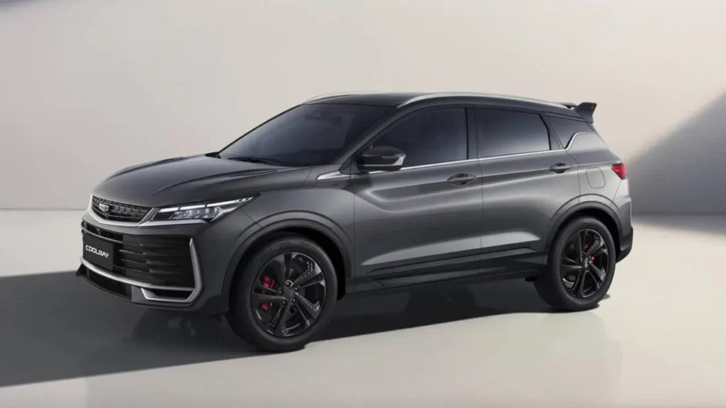 Geely Coolray front three-quarter studio shot