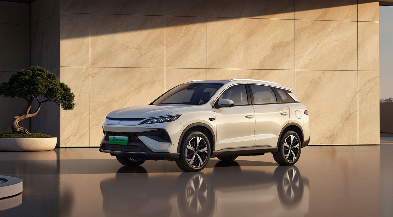 BYD Song Pro DM-i — white exterior hero